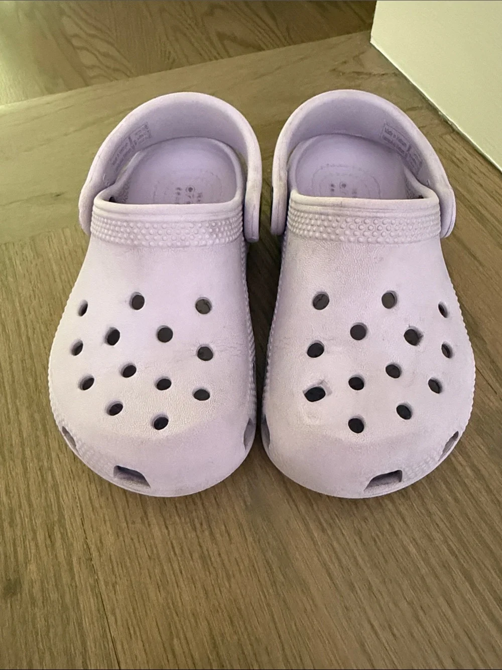 CROCS Kids Classic Clog in Light Lavender
